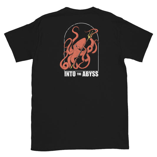 Into the Abyss Octopus Spearfishing T-Shirt